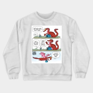 Slack Wyrm #160 - Don't get it twisted Crewneck Sweatshirt